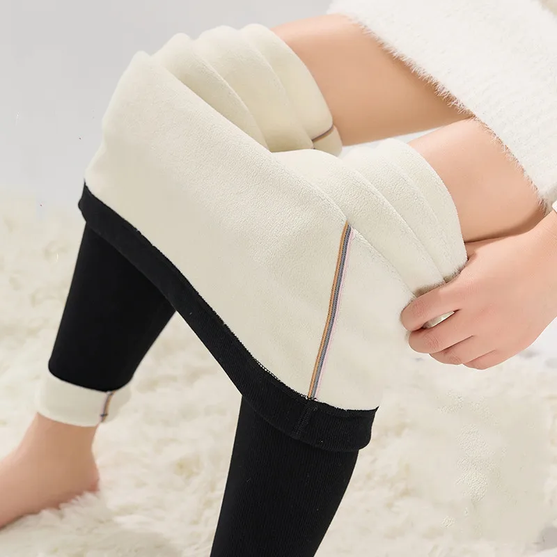 

Maternity Autumn Winter Clothes For Pregnant Women Plus Velvet Thick Warm Leggings 2024 New Solid Pregnancy Pants 2024 New