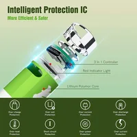 AA 2600mWh & AAA 750mWh 1.5V AA AAA USB Rechargeable Li-ion Batteries Type-C Cable Charging for Mouse Clock Shaver Hermometer 3