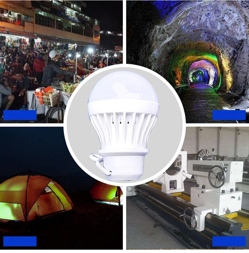 1.2M 3W/5W/7W/9W/12W USB 5V Light Led Lamp Bulb Emergency Hanging Tent 400LM for Work BBQ Fishing Repair Out Door Camping Equi