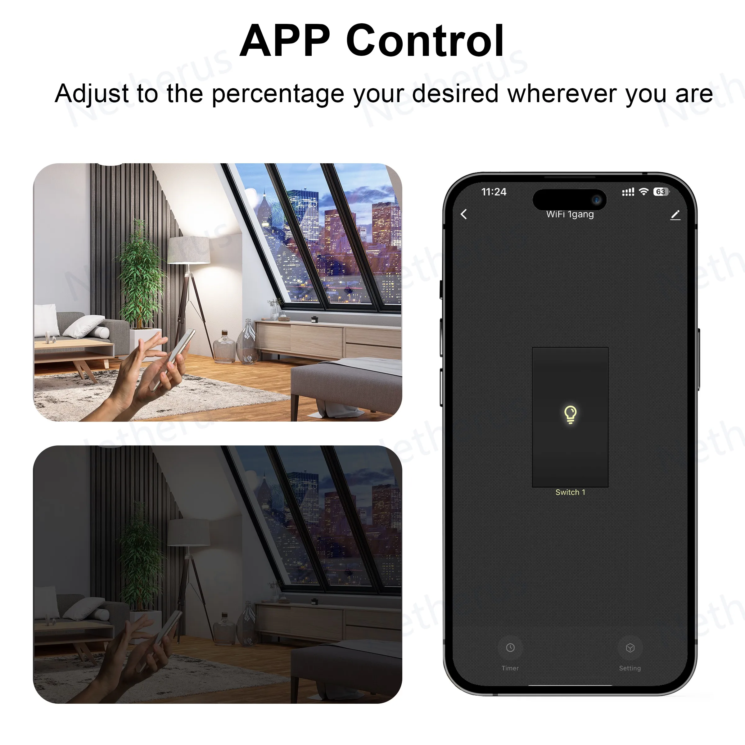 Tuya Zigbee 스마트 스위치 모듈 1/2/3Gang 제어 미니 스위치 차단기 16A 스마트 라이프 Alexa Google Alice와 함께 작동