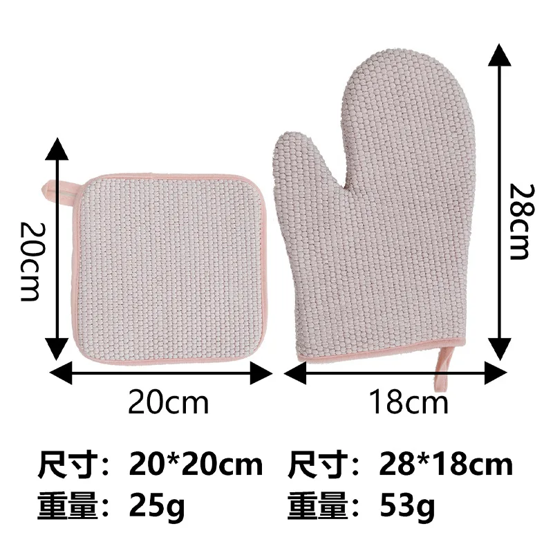 1pair Oven Mitts Wholesale Baking Gloves Short Heat Resistant Mitts  Microwave Oven Insulation Gloves Non Slip Grip Surfaces Gloves Kitchen  Supplies - Home & Kitchen - Temu