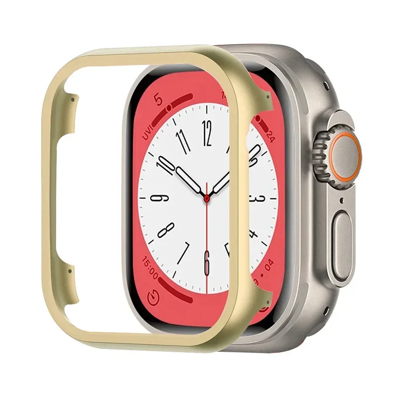 Sleek Aluminum Alloy Watch Case with Metal Bumper Protection