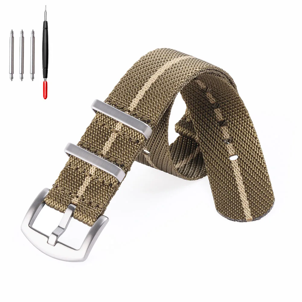 Premium Nylon Watch Band - Durable Military Strap