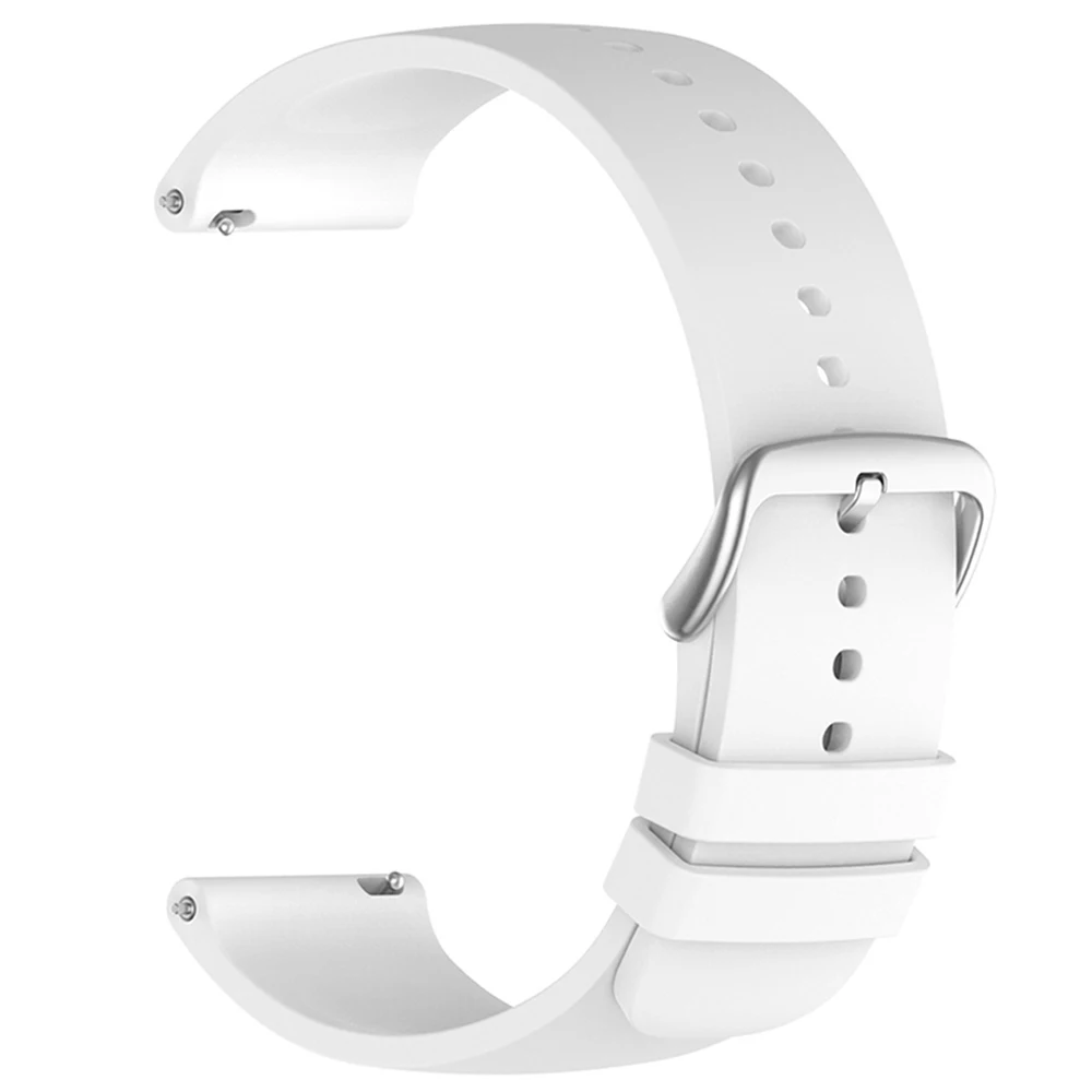 Silicone Smartwatch Band - Versatile Fit, 20mm & 22mm Strap Bracelet