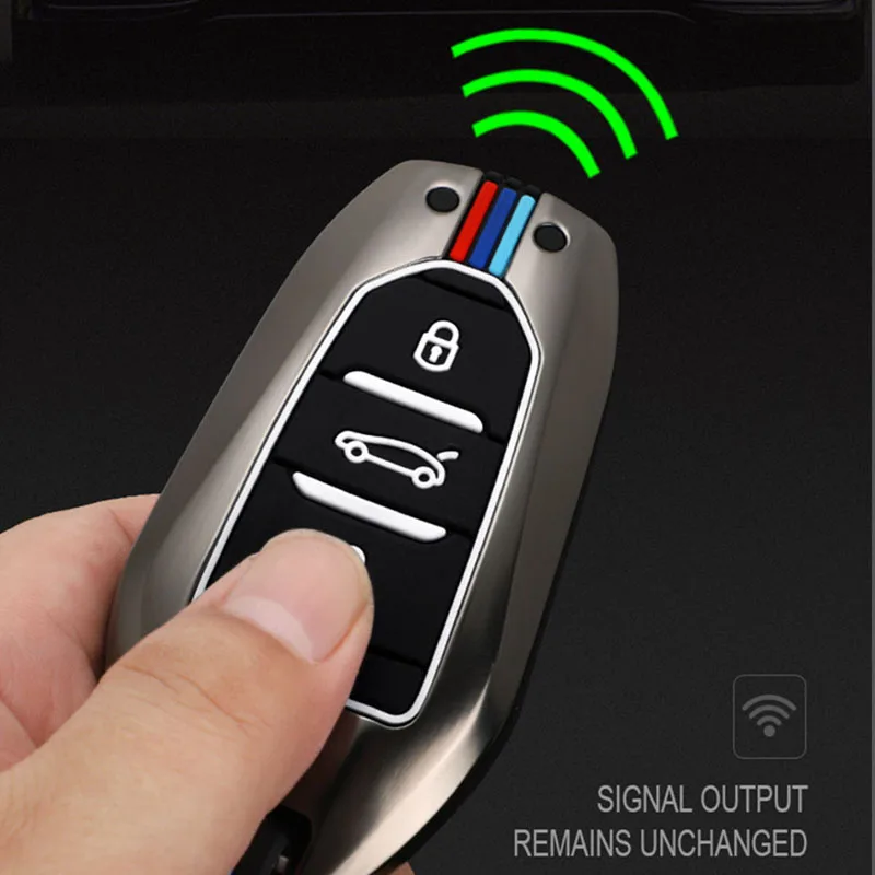 Copertura Della Cassa Chiave dell'automobile Per Peugeot 207 3008 208 308 2008 307 508 5008 407 301 206 Citroen c1 c2 c3 c4 grand picasso c5 ds 3 5 Auto - Sf4f6b243fa214f2d978e7f4a871f2977R