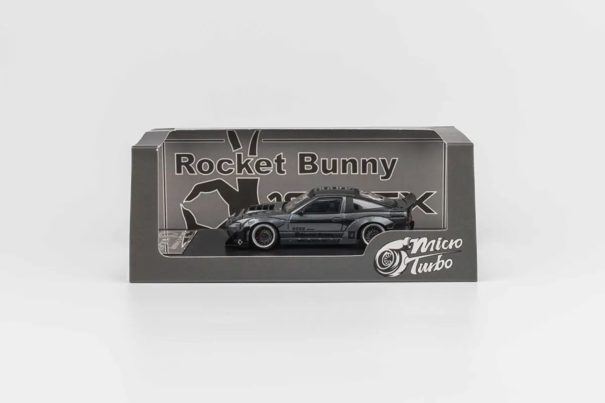 Micro Turbo 1:64 180SX Rocket Bunny Matte Grey limited999