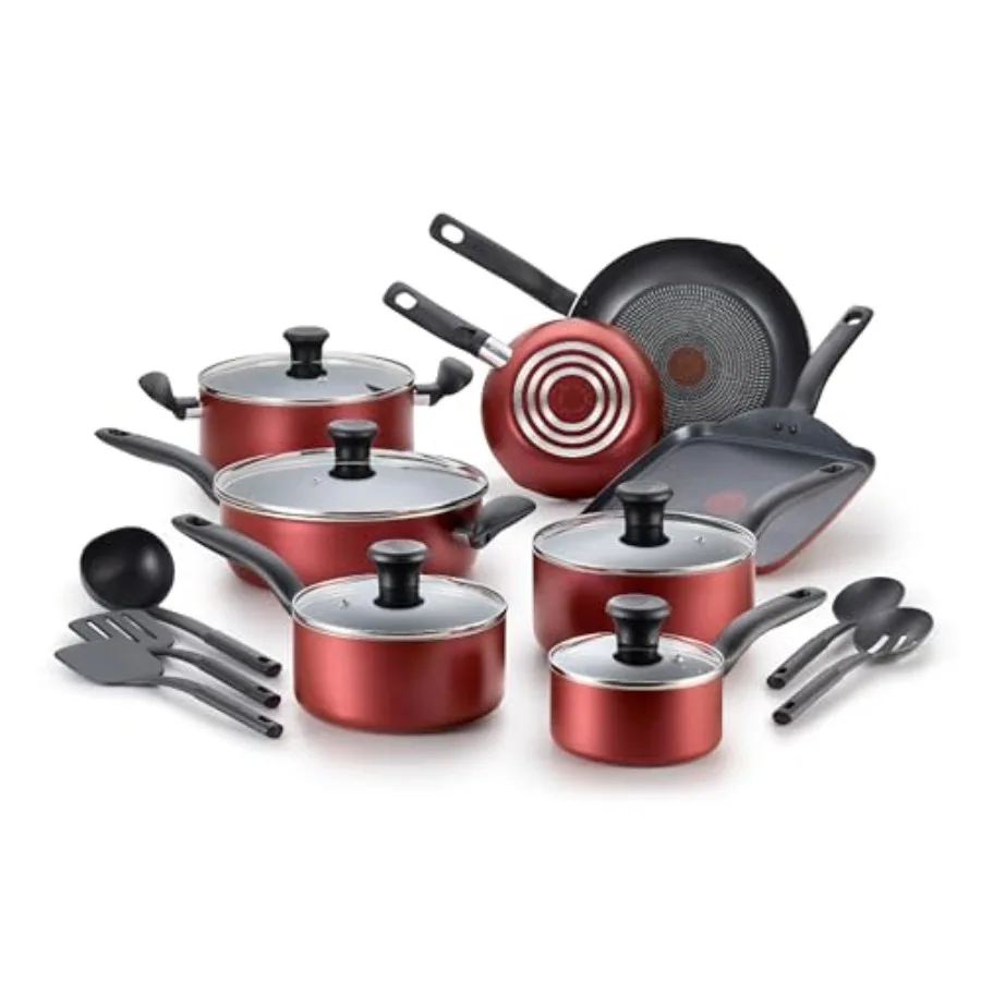 8‑Piece Oven & Broiler Safe Nonstick Cookware Set 1