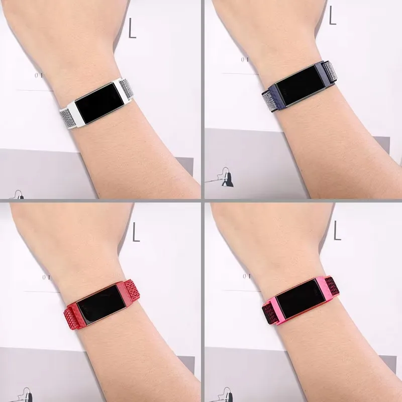 Enhanced Nylon Sports Watch Strap - Durable and Breathable Replacement Band