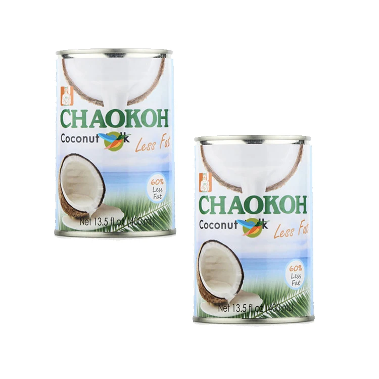 Кокосовое молоко CHAOKOH Less Fat (2 шт