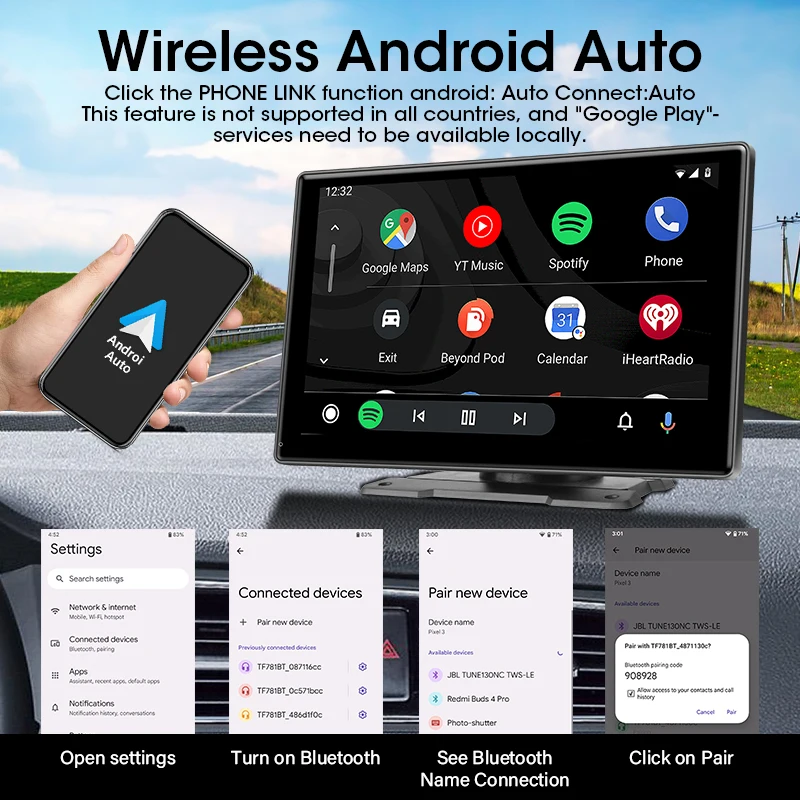 Wireless CarPlay Smart Screen 3