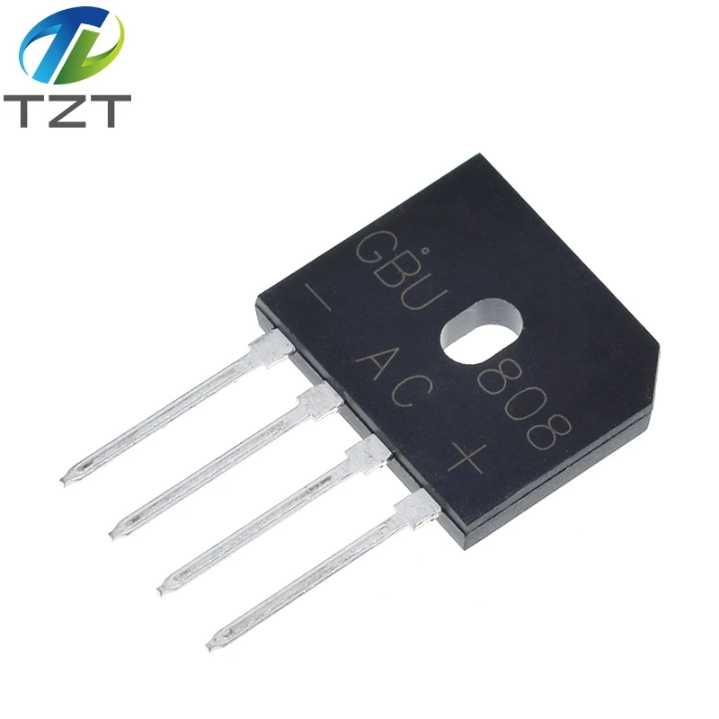 5Pcs GBU808 800V 8A power Diode Bridge Rectifier diode bridge rectifier
