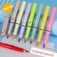 1-48Pcs 12 Colors Everlasting with Eraser Unlimited Writing Pencils Eternal Erasable Pencil Pens for kids School Art Supplies 2