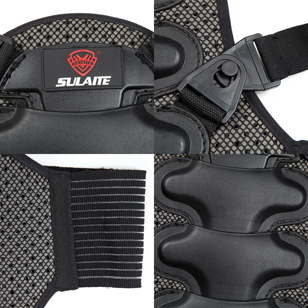 Motorcycle Back Protector Detachable Thick EVA Protection Back Pad Cushion Motorcycling Mountain Biking Skating Skiing