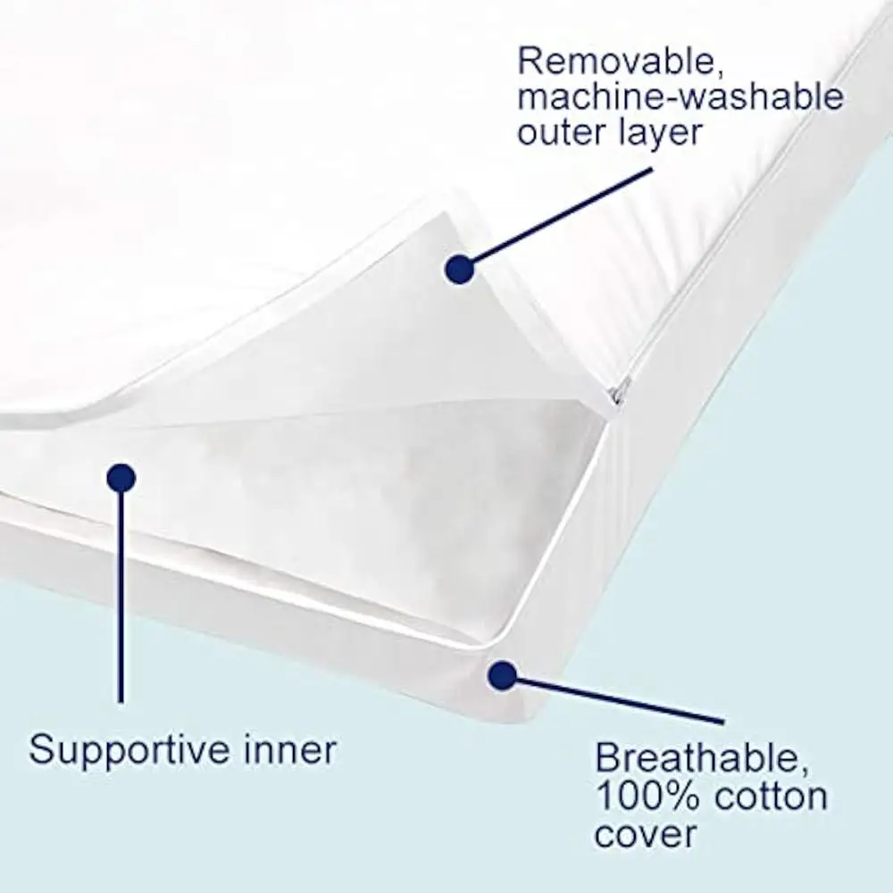 Hybrid Shredded Memory Foam Pillows King Size Set of 2 Adjustable Loft Fluffy Down Alternative Removable Cover Soft Breathable 4