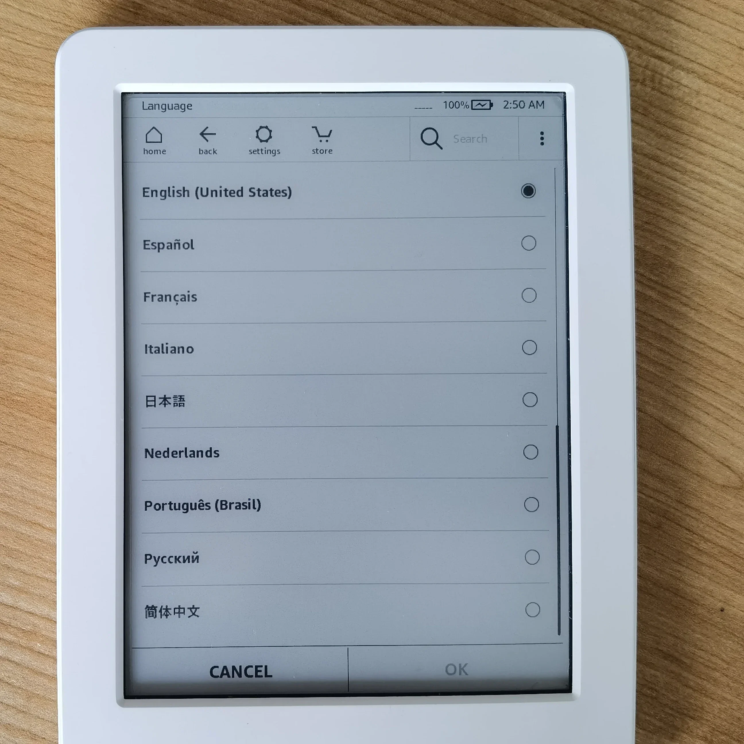 A kindle 6/8 used ebook e book eink e-ink reader 6 inch touch screen wifi ereader no light better than kobo for kindle