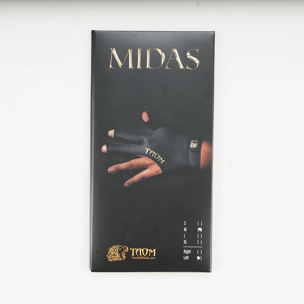 thumbnail image 2 of TAOM Midas Ultra Silky Billiards Cue Glove – Thin, Breathable, With Anti-Slip Pad For Left Or Right Hand 2 of 11