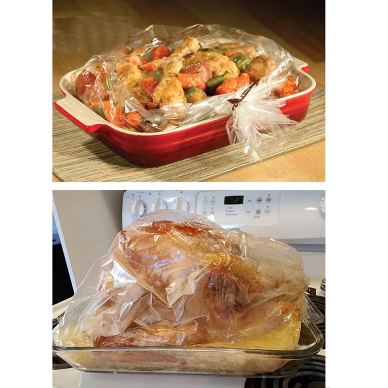 10 20pcs Turkey Bag Oven Roasting Bags Baking Sleeve Slow Cooker Crock Pot Liners for Cooking oven roasting bags