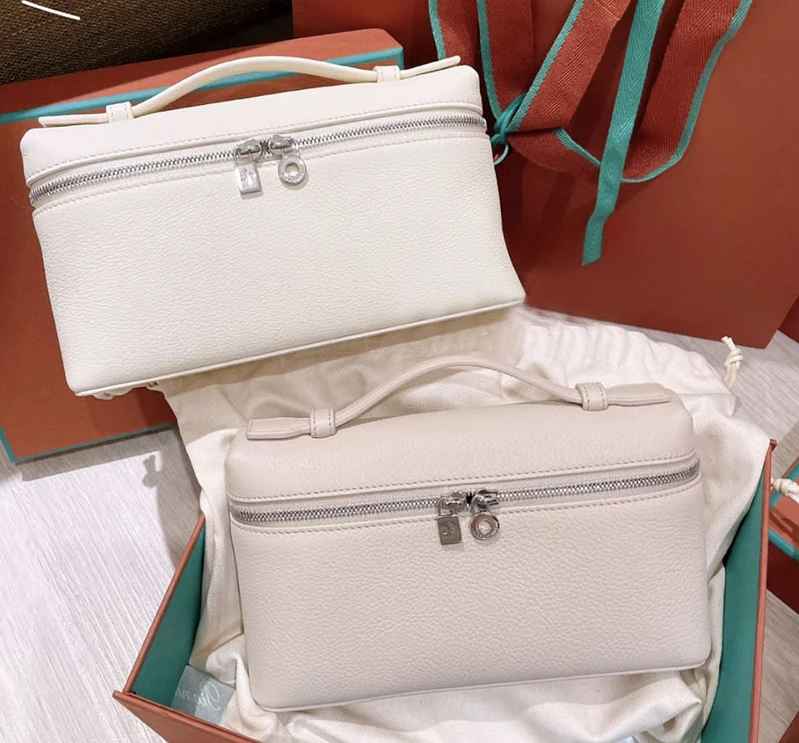 

Fashion Classic Trendy Luxury Design Lychee Grain Cowhide Simple Handbag Shoulder Bag Totes Women L4