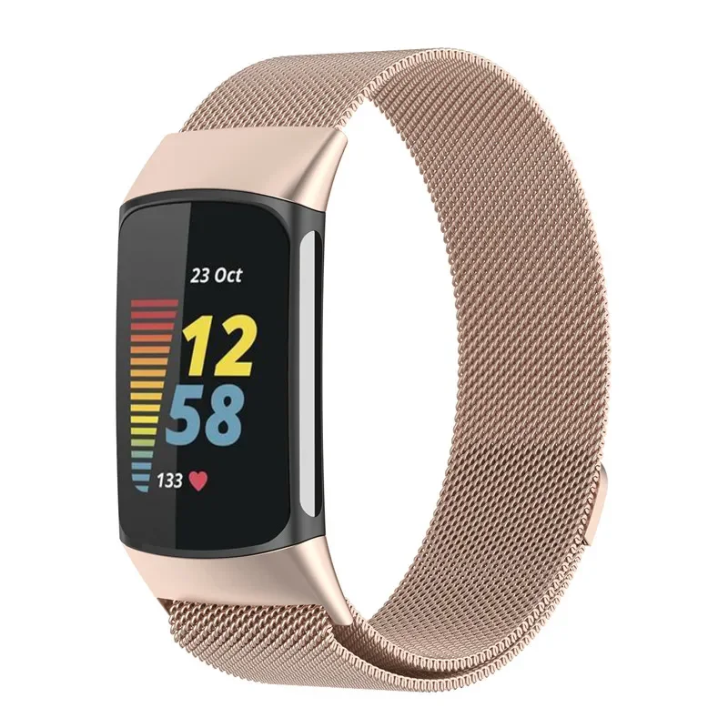 Stainless Steel Magnetic Loop Mesh Bracelet Wrist Strap