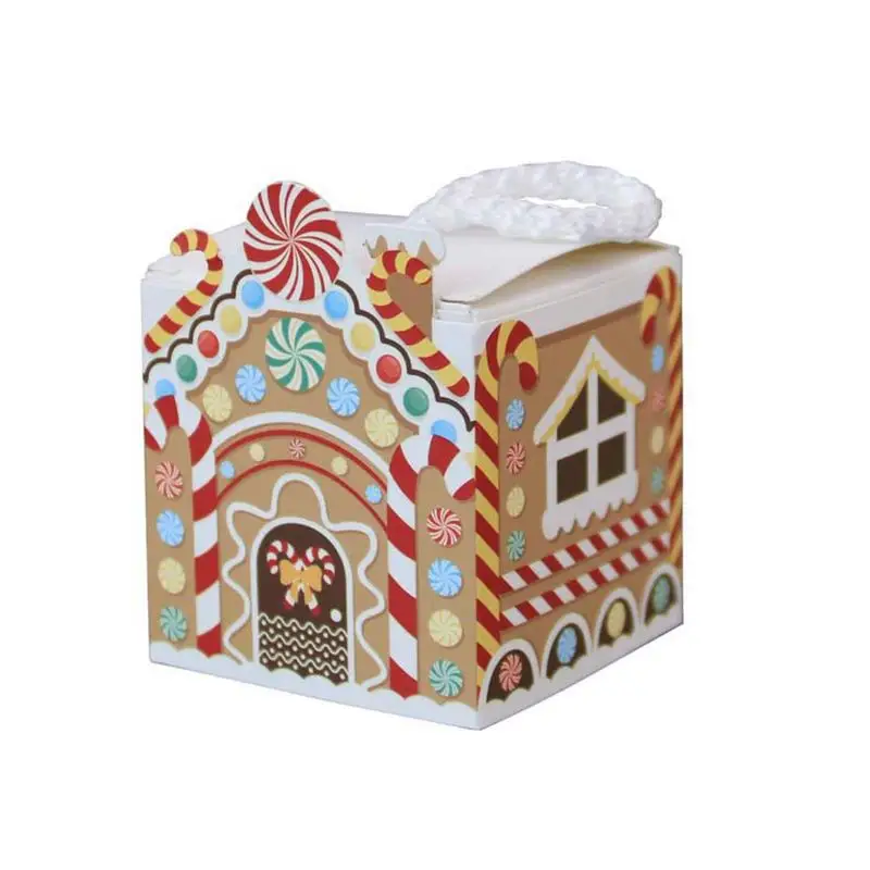 

Mini Christmas Gift Boxes 50pcs Cardboard Christmas Gifts Box Portable Home Decor Accents For Cookies Biscuits Chocolate Candy