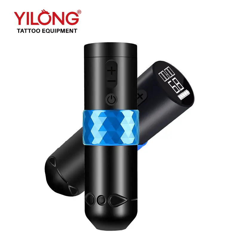 

Yilong F7 Ultra Wireless Cartridge Tattoo Machine Pen With Led Display Power Grip Supply for Cartridge Tattoo Needles Machine