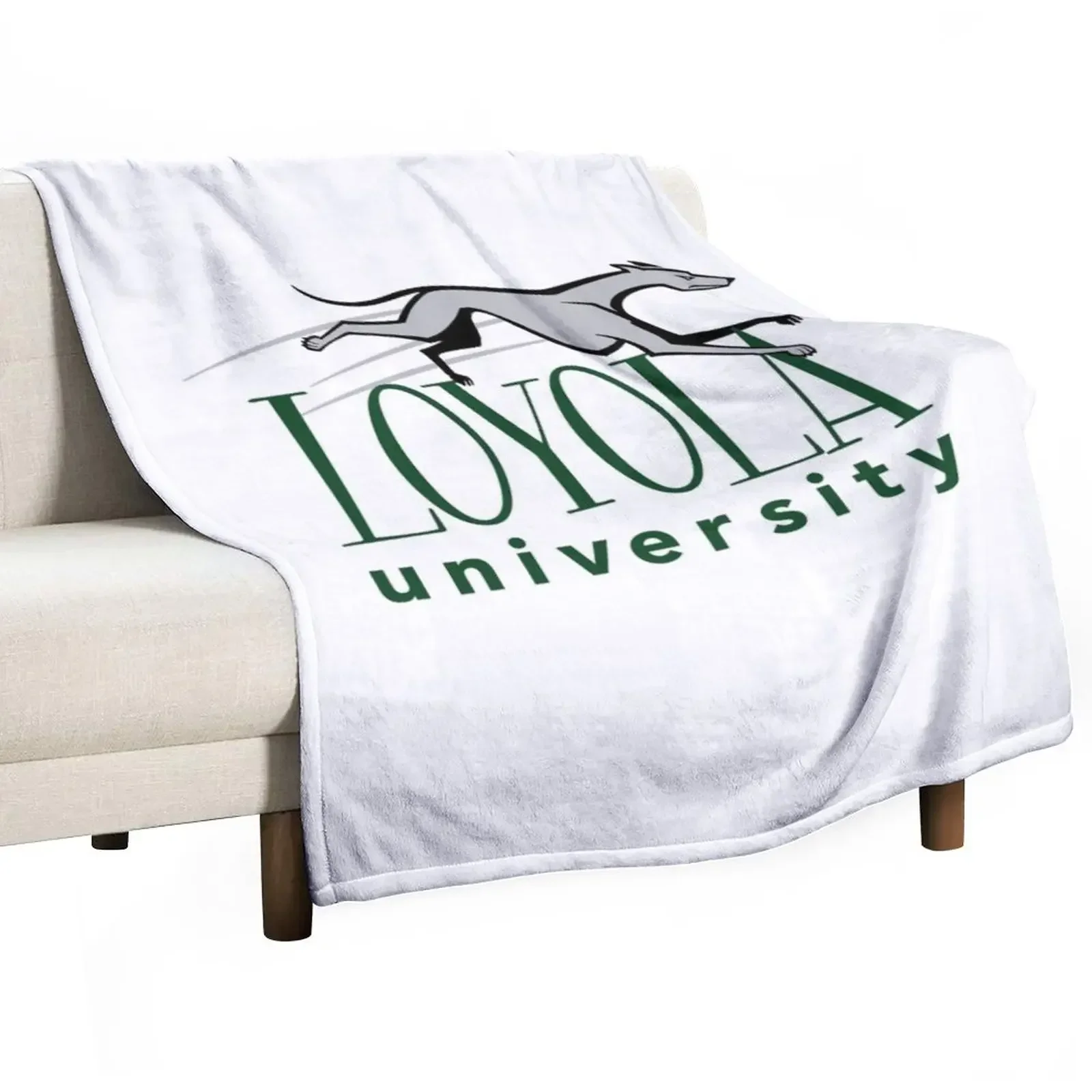 

Greyhound Loyola University Throw Blanket sofa bed Cute Blankets