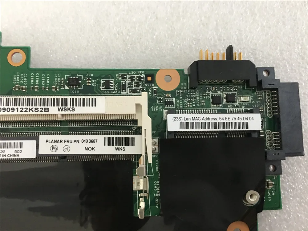 Original para Lenovo Thinkpad T430s T430si Portátil Placa-mãe Cpu I53320m Uma com Ventilador Fru 04x3687 04w3734 04x1563 04w6789 - Imagem 2