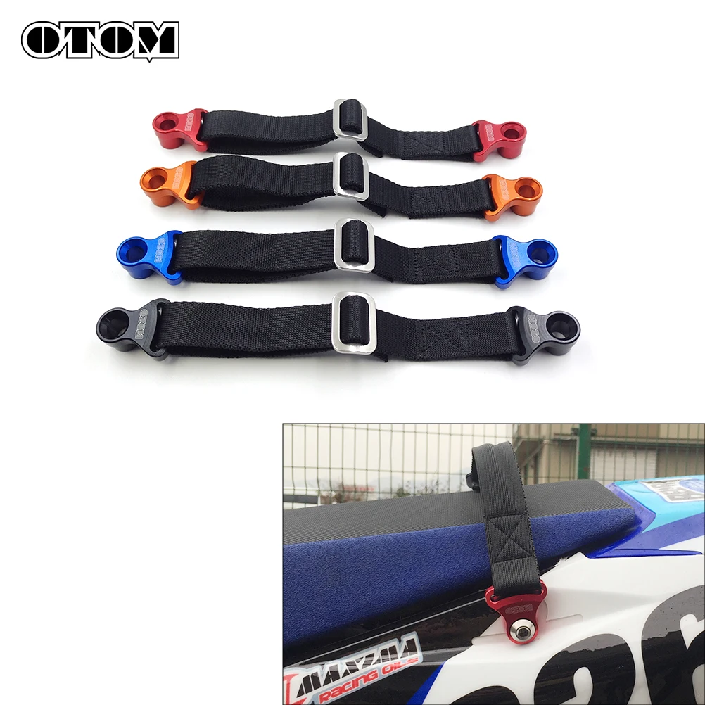 AnXin Red Rescue Traction Strap Pull Sling Belt Safety Accessories Universal For Most Of Motorcycle Dirt Bike Pit Enduro HONDA YAMAHA KAWASAKI SUZUKI KTM 