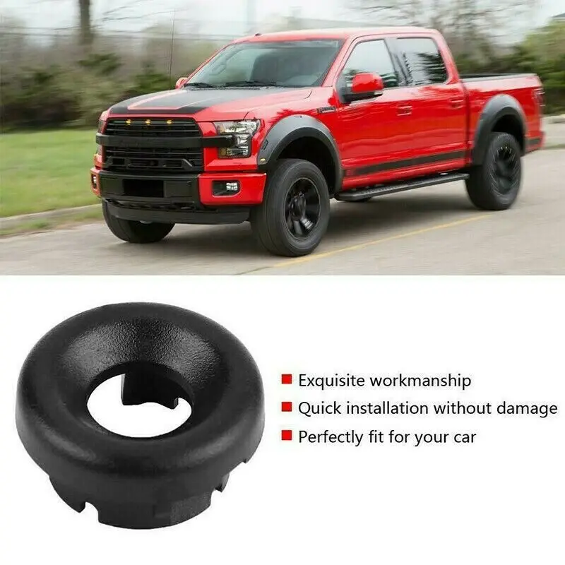 Auto Overdrive Gear Shifter Ring Cap fits for 1992-2004 Ford F150 F250 Steering Column Handle Button End Bezel Cover gear shift knob
