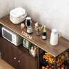 Metal Kitchen Cabinets Full Sets Sideboard Storage Closet Kitchen Full Pantry Cabinet Muebles Cocina Multifunctional Furniture 2