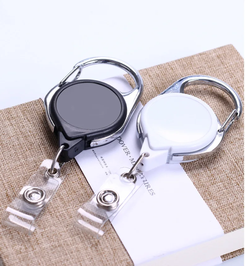 Sublimação em Branco Photo Badge Holder com Fivela Faça Você Mesmo id Name Tags Abs Sublimação Carretel 40 Pcs por Lote - Image 6