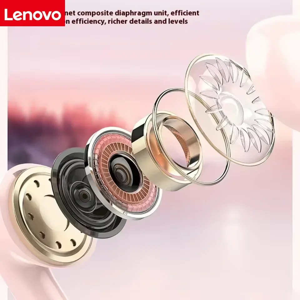 Lenovo Original TWS Earphones Bluetooth Headphones With HiFi Stereo Sound for Sports and Daily Use With Mic Mini Earbuds