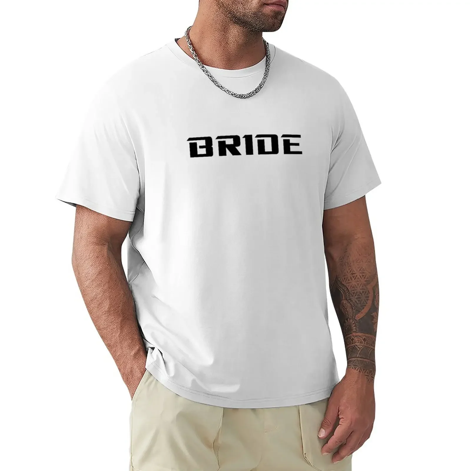 

BRIDE Factory T-Shirt plain blacks sublime men workout shirt new edition customs tops summer clothes mens t shirt graphic
