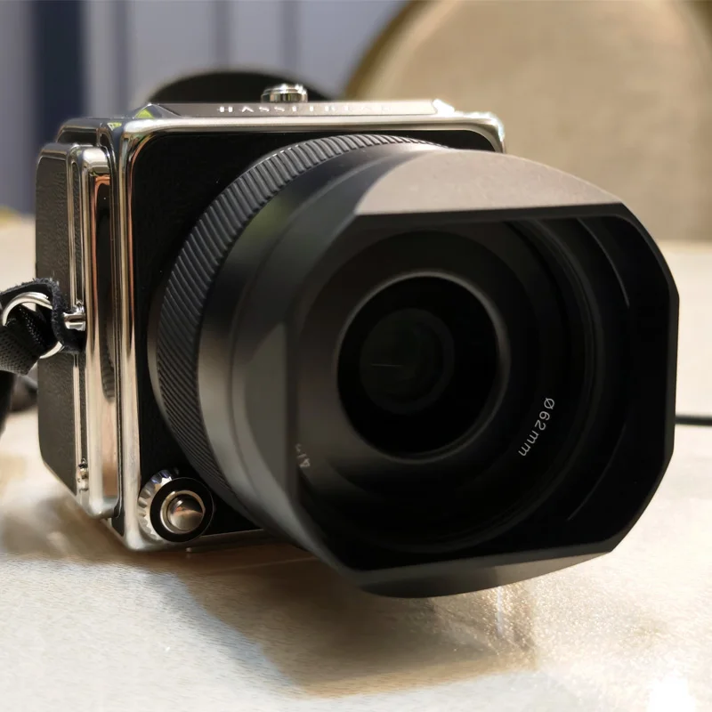 HASSELBLAD XCD 4/45P 45mm f/4 レンズ用メタルスクエアレンズフードに