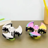 Fingertip Gyro Fidget Spinner Stainless Steel Stress Relief Toys For Anxiety Juguetes Antiestrés Para Adulltos Niños 1
