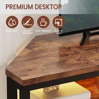 Угловая подставка под телевизор со светодиодной подсветкой 106 x 45,5 x 36 см — изображение 5