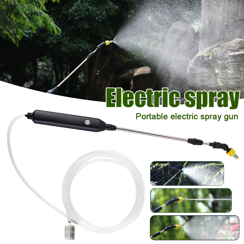 Description Picture 2 of itemNEW Electric spray gun switch mode rechargeable 2/3/5m automatic electric sprayer can extend the garden plant watering spray gun