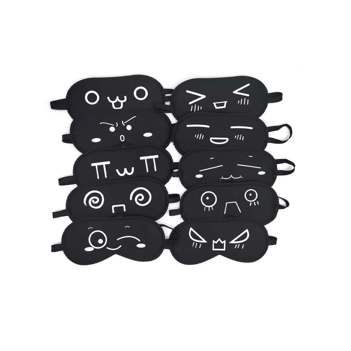1pc Sleep Mask Cartoon Expression Design
