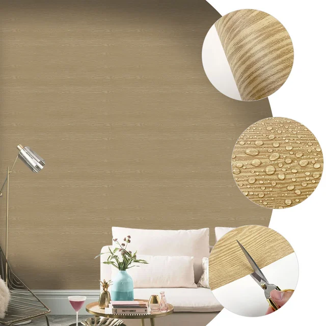 Ön Adagoló Padló Deszkák Matrica Fa Gabona Matricák Csempe Héja Önmagasztó Konyhai Vízálló - Image 6