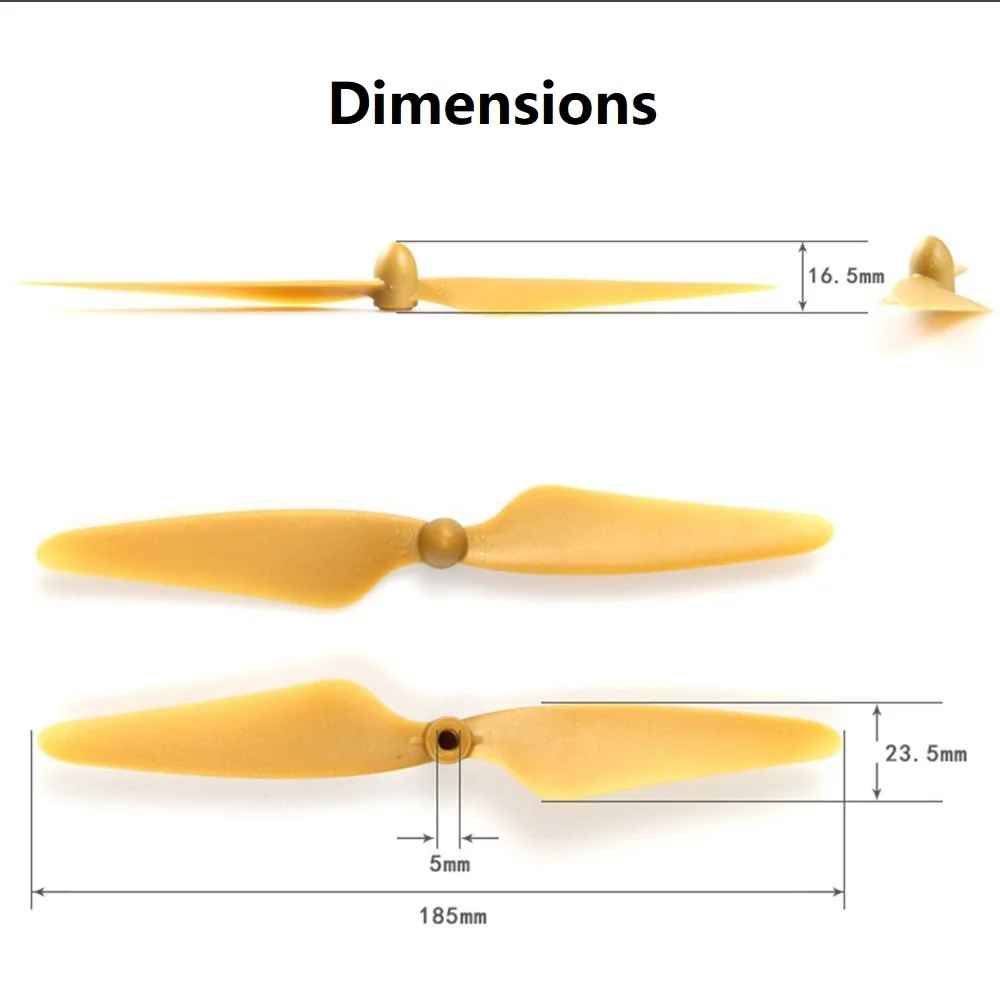 Hubsan H501S H501A H501M 4 PCS blade blades RC Drone Quadcopter spares spare parts drone propeller drone propellers drone propeller blades propeller replacement parts CW CCW propellers