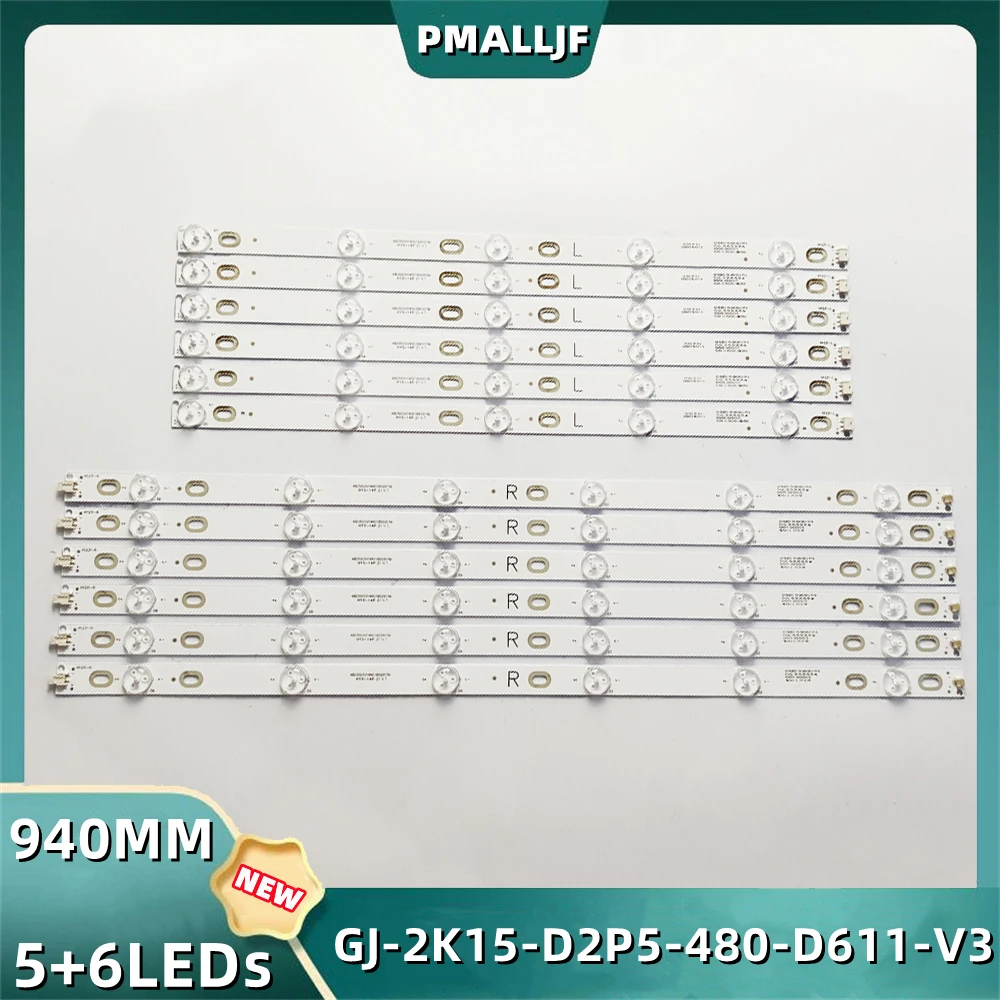 Tira de Luz Led 48pfh4100 Bdl4830ql Tpt480ls-hn11.s Hm10.s Lb48007 Lb48015 Tpt480h2 48pfk410 12 43030j05l