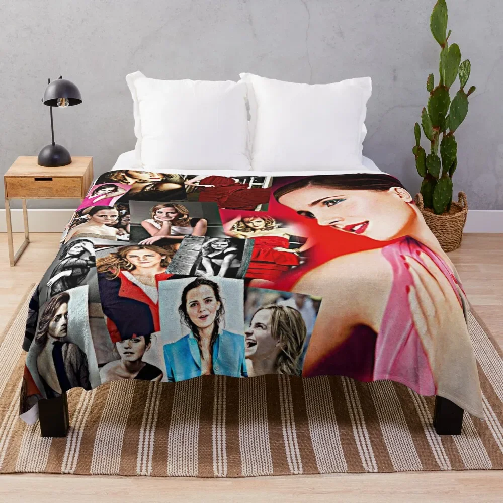 

emma watson Throw Blanket Thins Bed covers Blankets