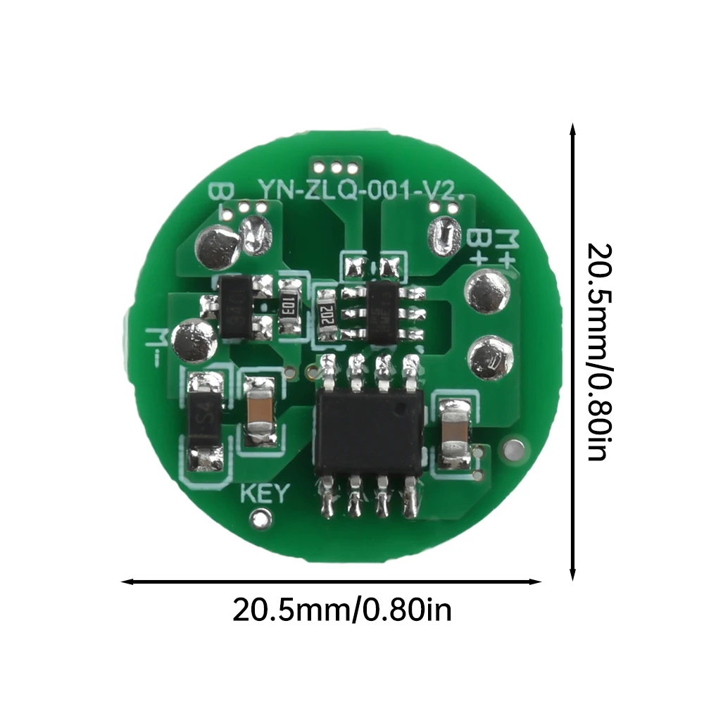Strong Flashlight Driver Board DIY Circuit Board 5w10w Flashlight Driver Type-c Integrated Charging and Discharging Module led driver adapter printed circuit board battery protection board