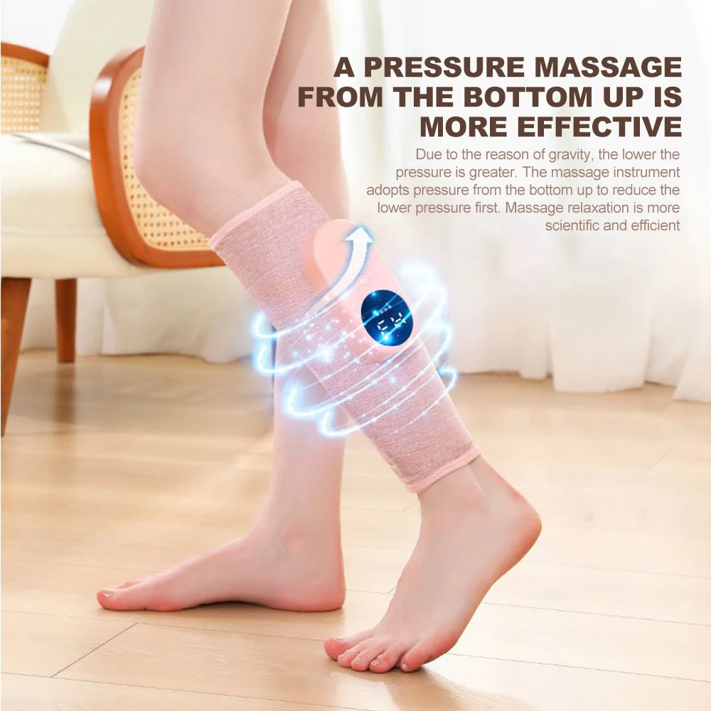 

Pressotherapy Leg Massager Professional Intelligent Air Compression Foot and Calf Massage Controller Muscle Blood Circulation