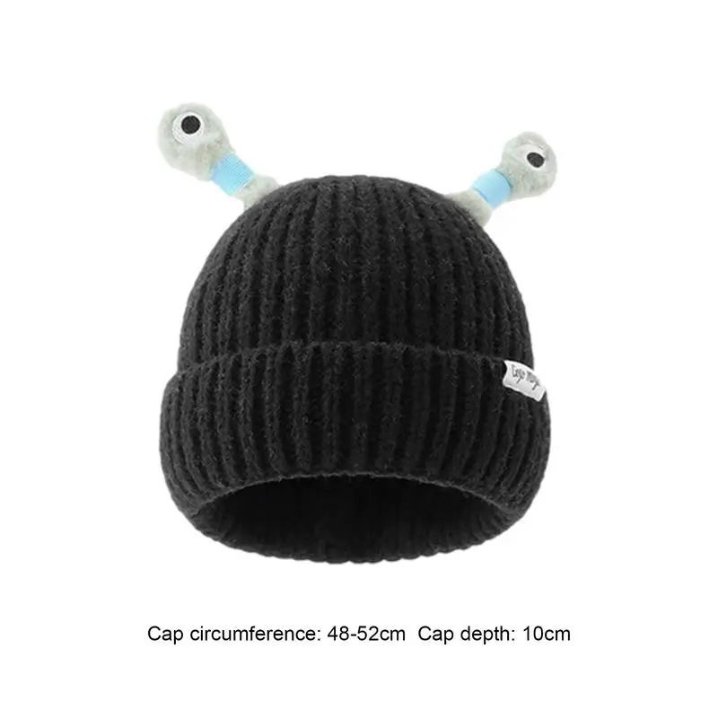 Novelty Beanie Hats Kids Beanie Hat Lighting Funny Knit Hat With Tentacles Funny Knit Comfortable Soft Winter Headwear For