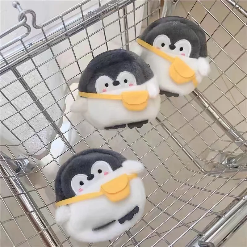 Coin Wallet Cartoon Cute Little Penguin Girl Fashion Pendant Keychain Storage Bag Women Zero Wallet Gifts