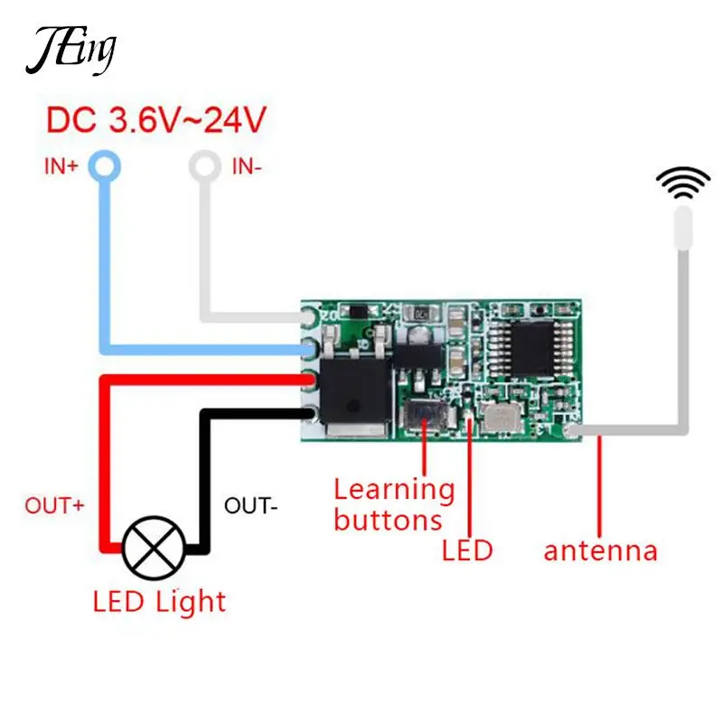 Micro-module interrupteur sans fil (émetteur)