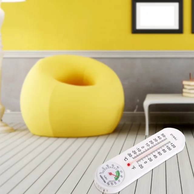 Háztartási Tenyésztési Hőmérő "Nincs Számítási Kerti Ellátás Páratartalom Hygométer Falra Szerelt Tápegység - Image 4