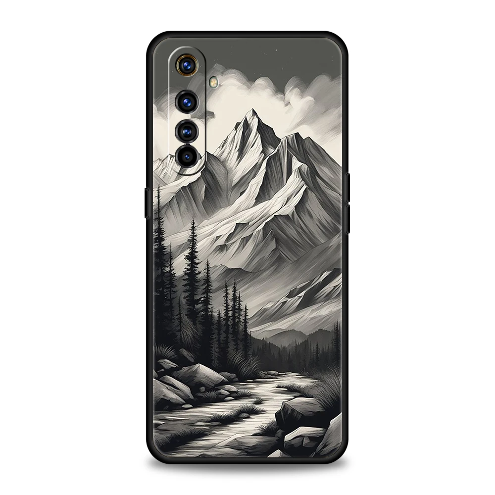Mountain Forest Soft TPU Phone Case Cover