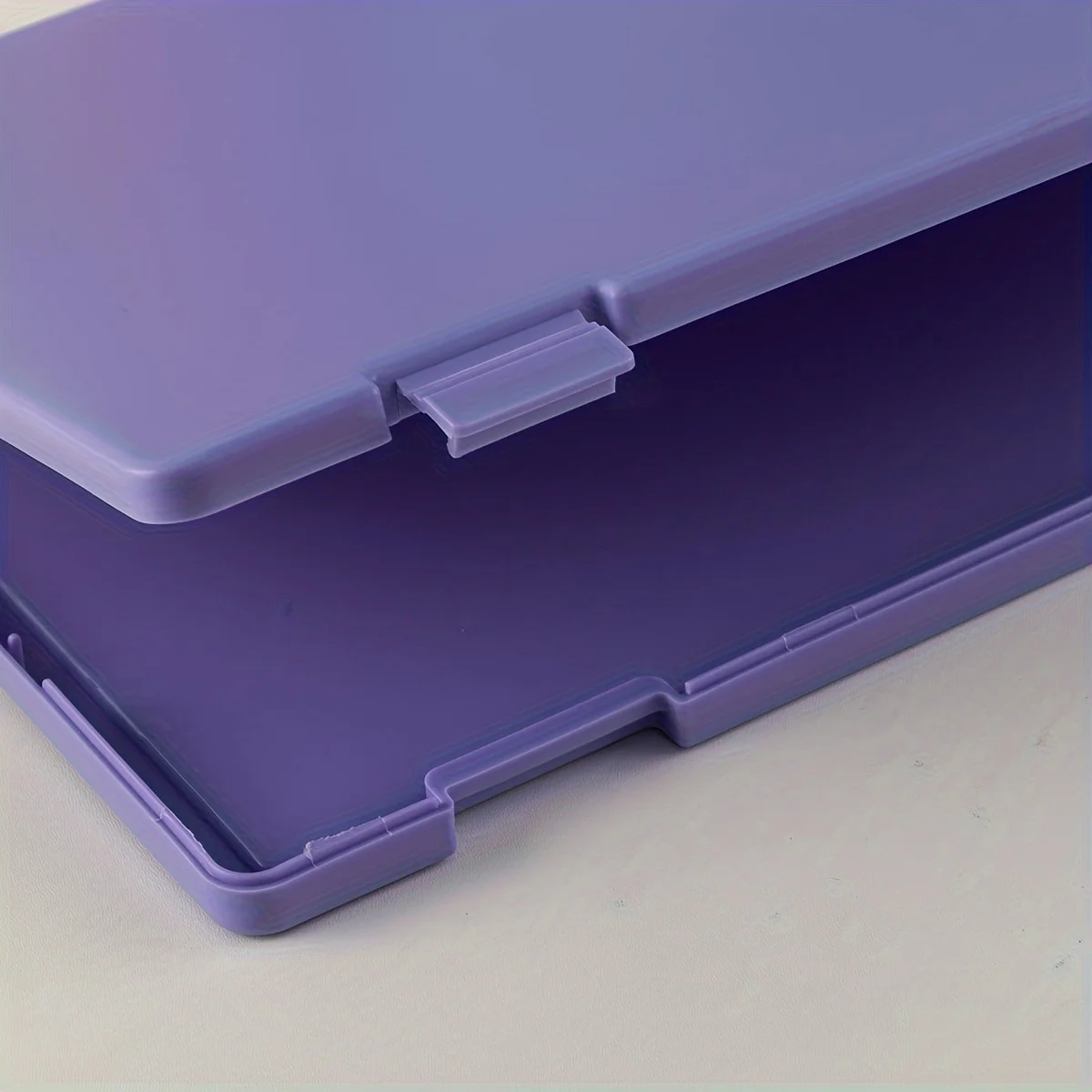 A4 File Storage Box, Transparent Plastic File Box, Large Capacity Student Desk Sundries Classification Storage, Multifunctional